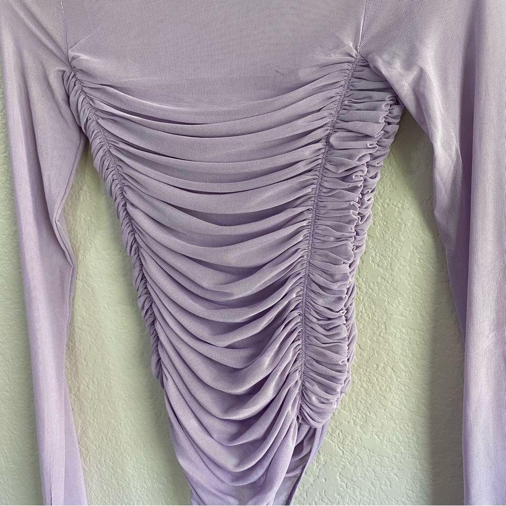 Free People Under It All Bodysuit Lilac Haze - Picture 4 of 9